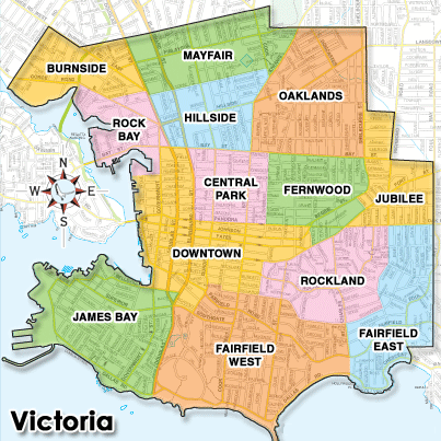 Victoria City Map